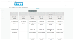 Desktop Screenshot of itd.com.ec