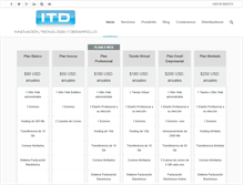 Tablet Screenshot of itd.com.ec